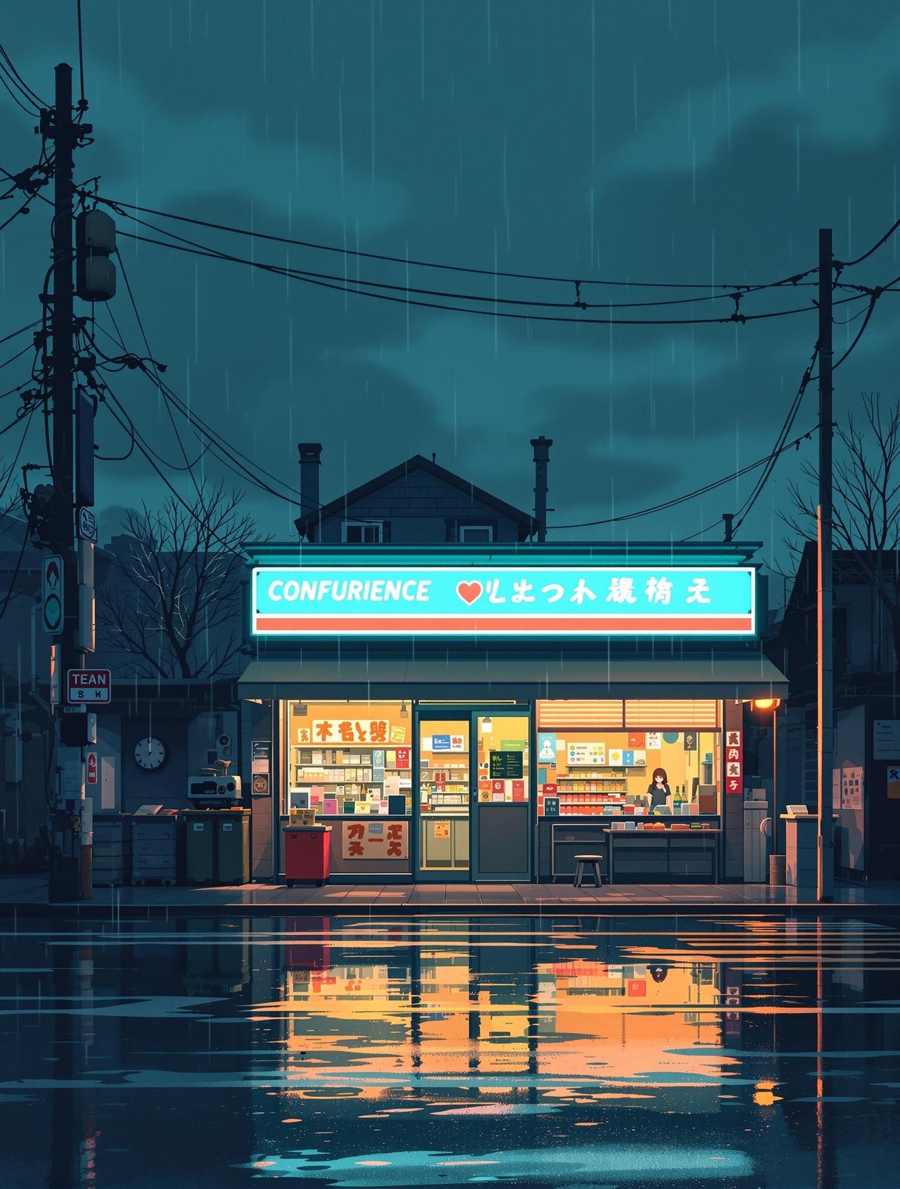 搜短剧5pp - 雨中便利店